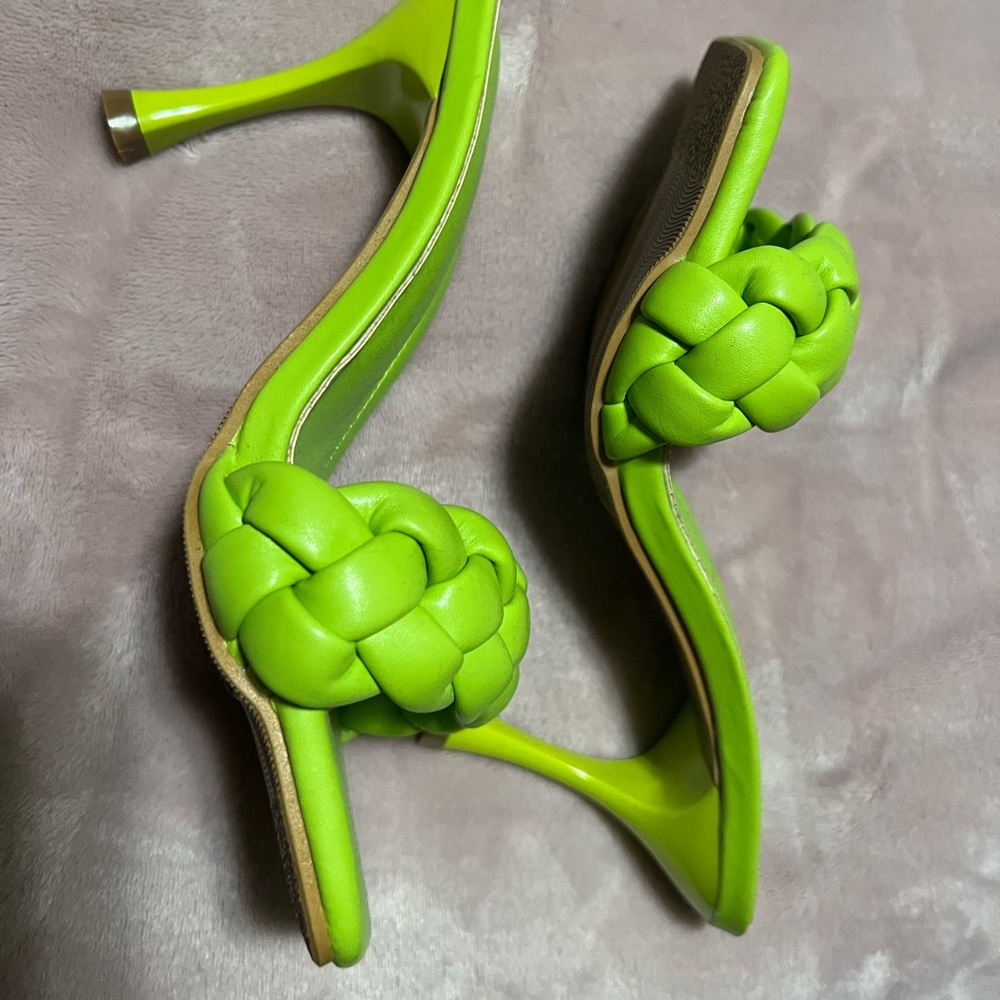 Green heels
